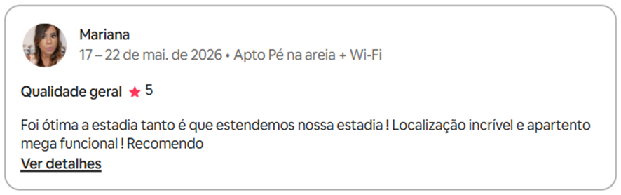 Avaliação de Mariana